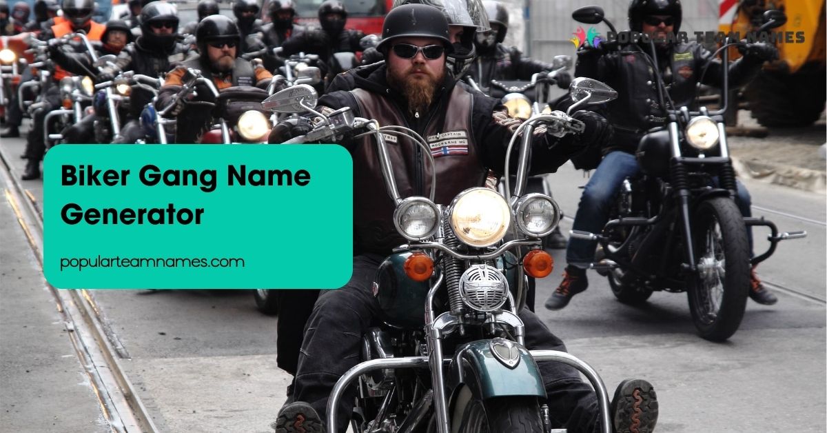 Biker Gang Name Generator