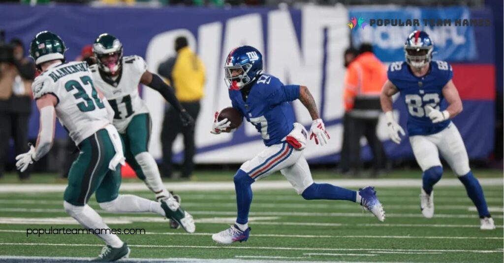Clever Giants Fantasy Football Names