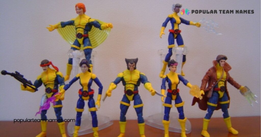 Pop Culture Influenced Marvel Custom Team Names