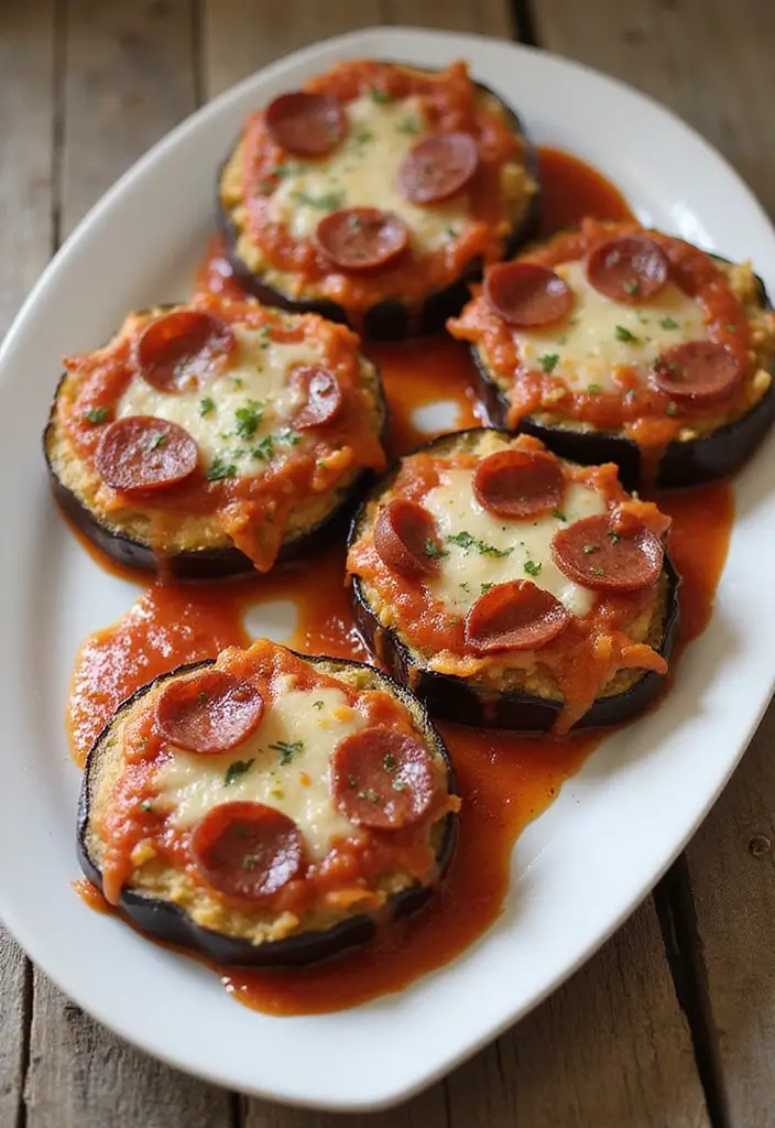 25 Gluten Free Dairy Free Keto Recipes That Actually Taste Great 12 25 Gluten Free Dairy Free Keto Recipes That Actually Taste Great - 12. Eggplant Pizza Bites