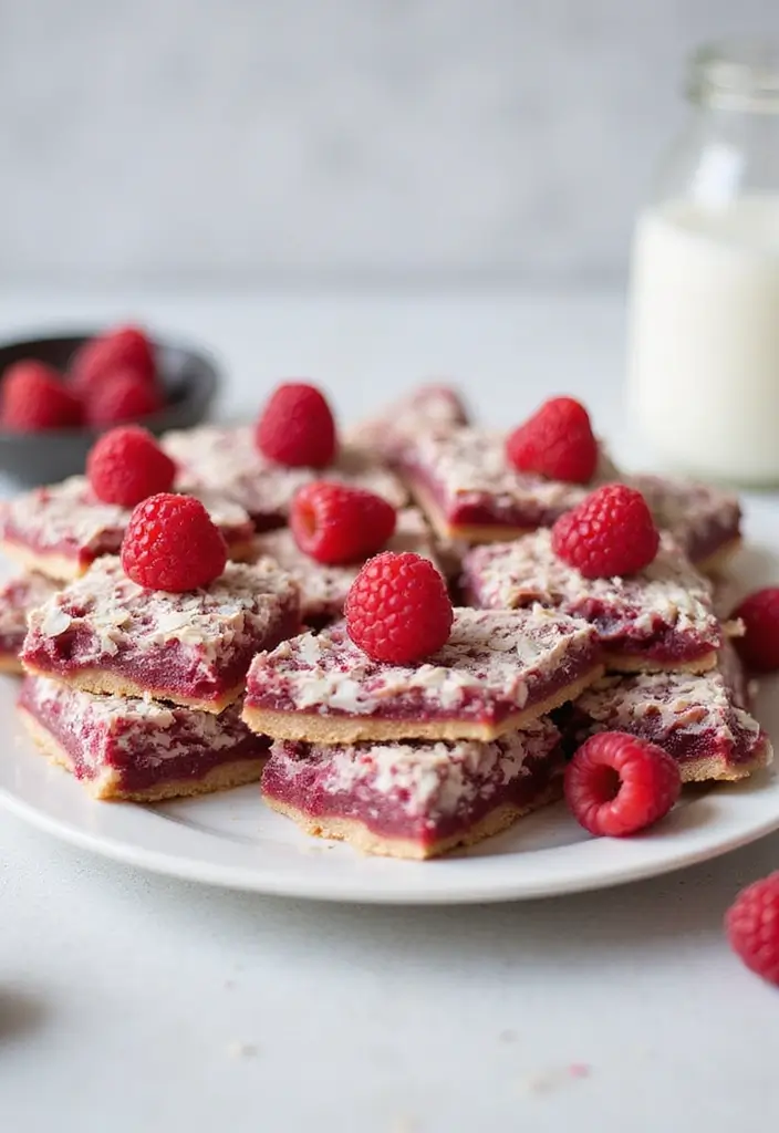 25 Gluten Free Dairy Free Keto Recipes That Actually Taste Great 15 25 Gluten Free Dairy Free Keto Recipes That Actually Taste Great - 15. Raspberry Coconut Bark