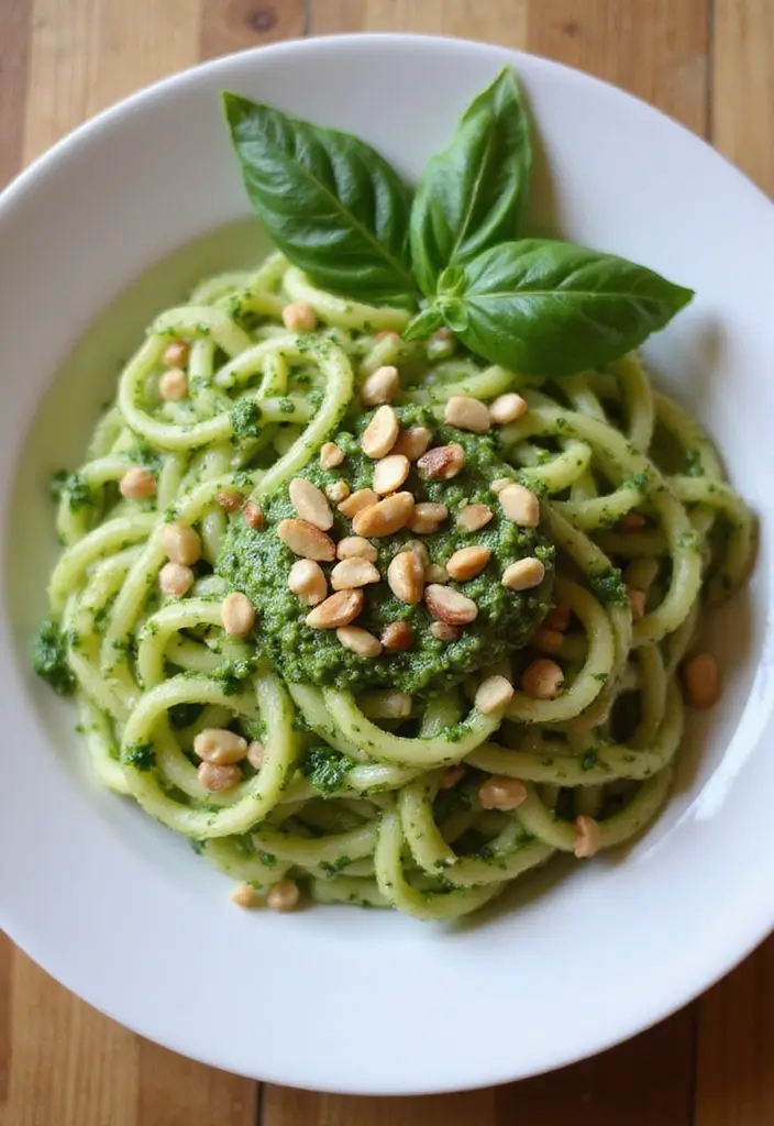 25 Gluten Free Dairy Free Keto Recipes That Actually Taste Great 4 25 Gluten Free Dairy Free Keto Recipes That Actually Taste Great - 4. Zucchini Noodles with Pesto