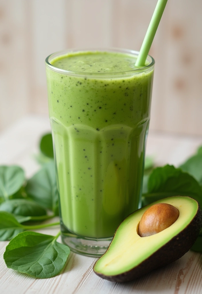 25 Keto Breakfast Recipes No Eggs Perfect for Variety 1 25 Keto Breakfast Recipes No Eggs Perfect for Variety - 1. Creamy Avocado Smoothie