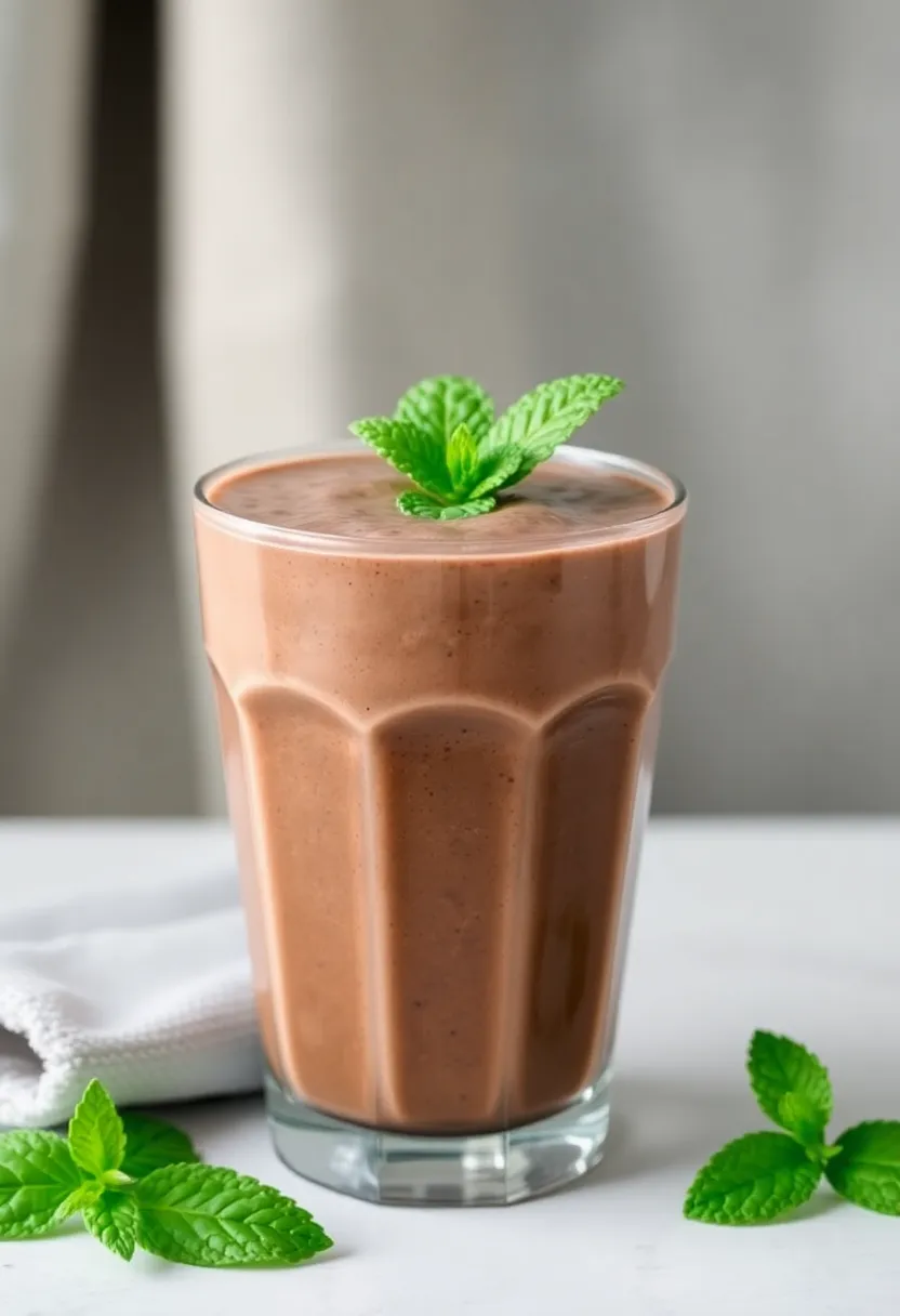 25 Keto Breakfast Recipes No Eggs Perfect for Variety 16 25 Keto Breakfast Recipes No Eggs Perfect for Variety - 16. Chocolate Mint Smoothie