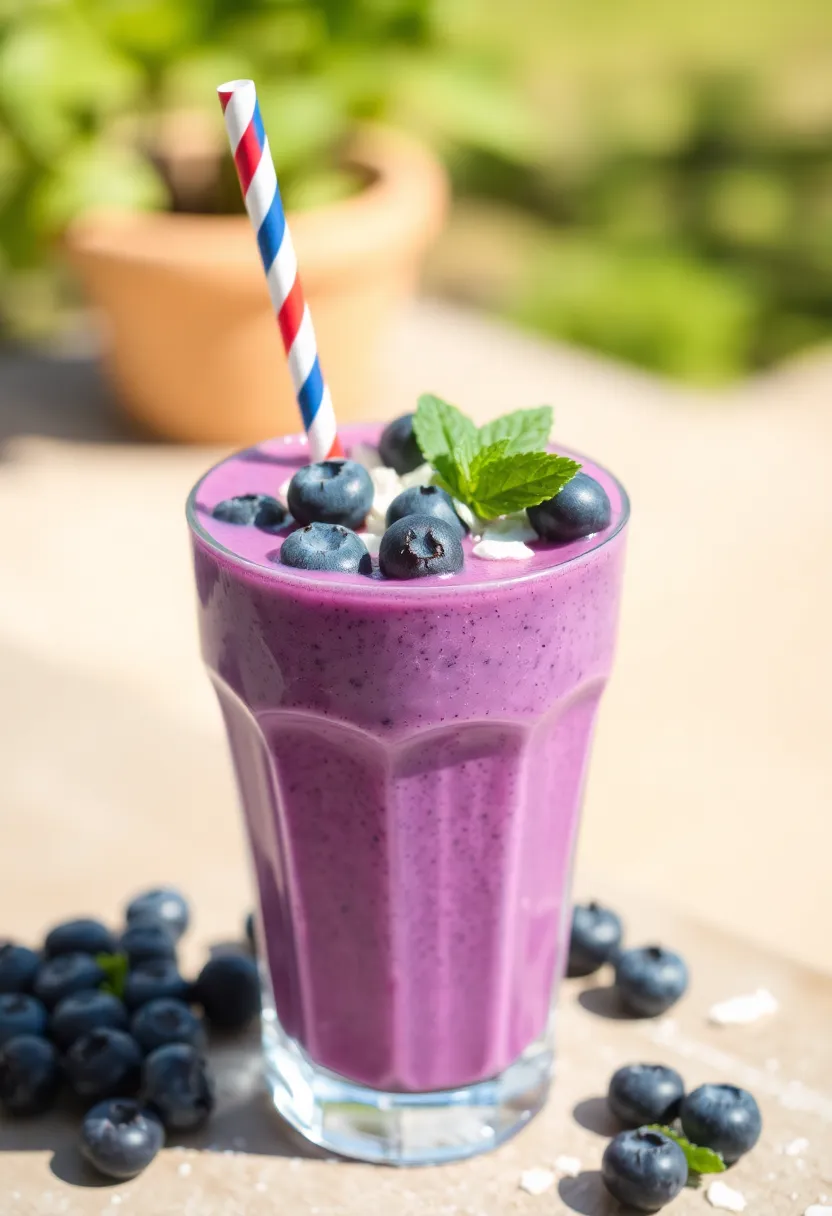 25 Keto Breakfast Recipes No Eggs Perfect for Variety 19 25 Keto Breakfast Recipes No Eggs Perfect for Variety - 19. Blueberry Coconut Smoothie