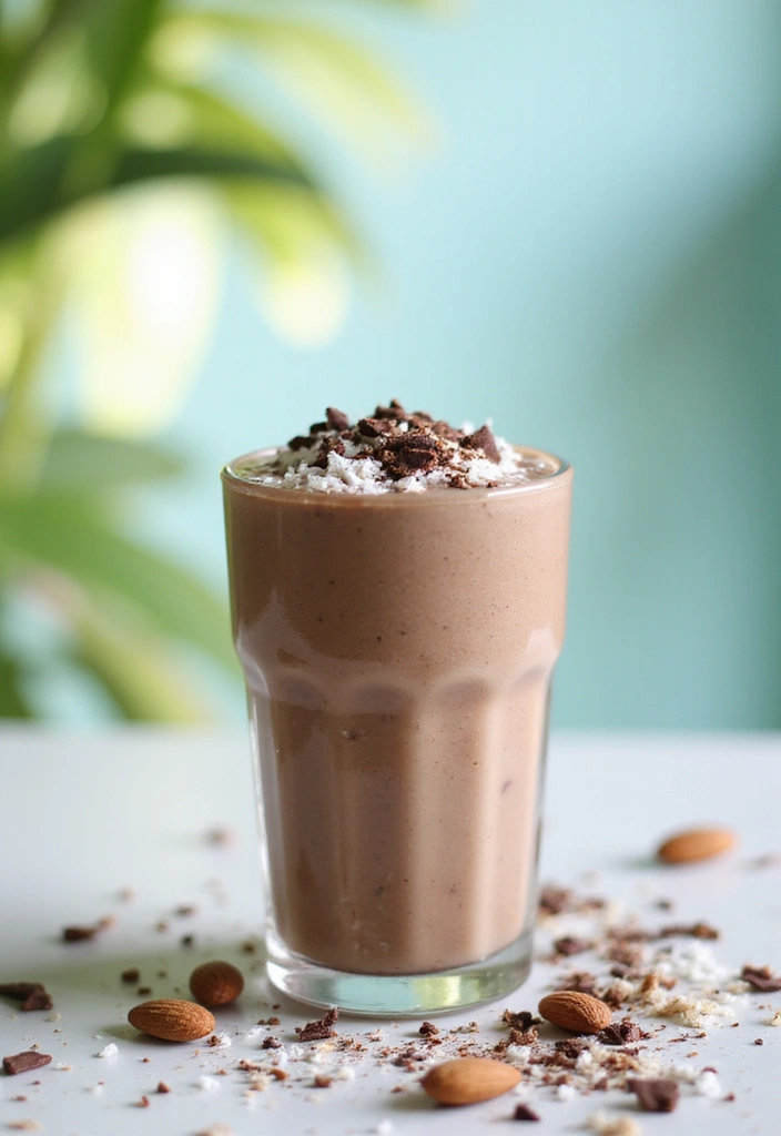 25 Keto Breakfast Recipes No Eggs Perfect for Variety 9 25 Keto Breakfast Recipes No Eggs Perfect for Variety - 9. Almond Joy Smoothie