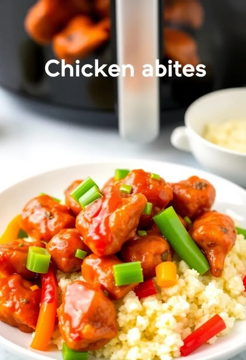 25 Keto Chicken Air Fryer Recipes Crispy and Low Carb 19 25 Keto Chicken Air Fryer Recipes Crispy and Low Carb - 19. Sweet and Sour Chicken Bites
