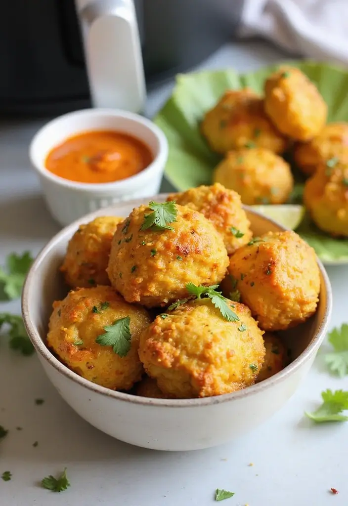 25 Keto Chicken Air Fryer Recipes Crispy and Low Carb 6 25 Keto Chicken Air Fryer Recipes Crispy and Low Carb - 6. Coconut Curry Chicken Bites