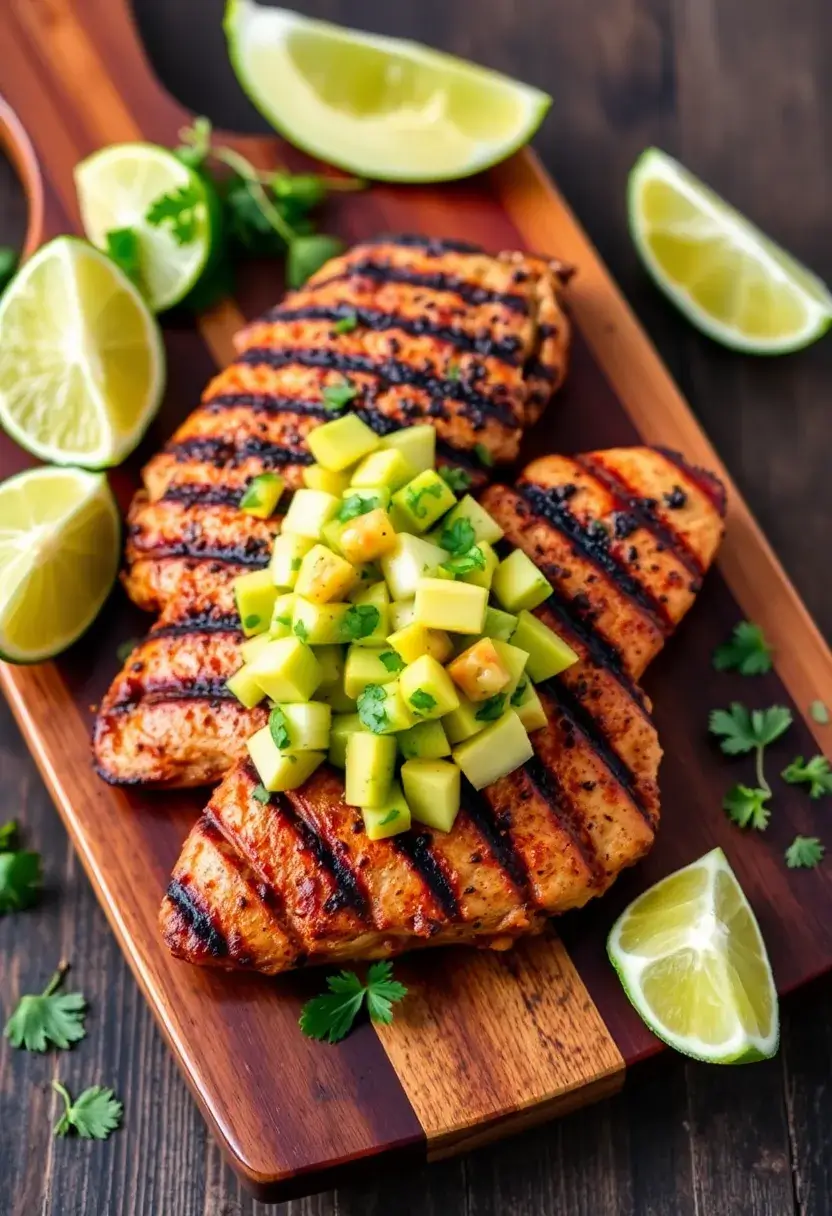 25 Keto Chicken Breast Recipes Flavorful and Simple 16 25 Keto Chicken Breast Recipes Flavorful and Simple - 16. Jerk Chicken with Avocado Salsa
