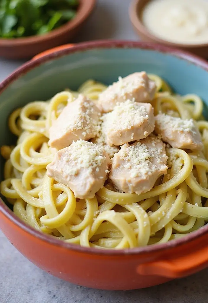 25 Keto Chicken Breast Recipes Flavorful and Simple 7 25 Keto Chicken Breast Recipes Flavorful and Simple - 7. Chicken Alfredo Zoodle Bowl