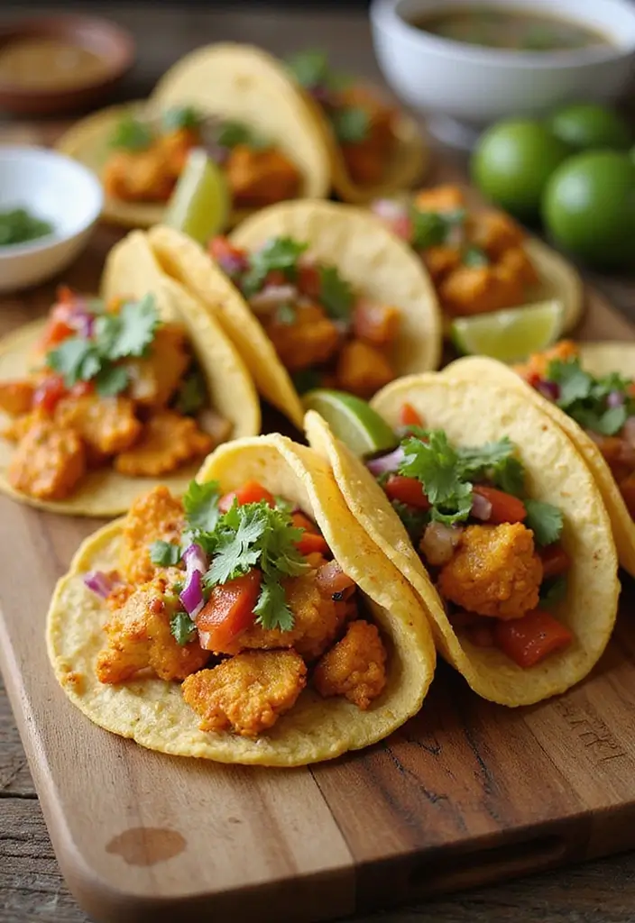 25 Keto Chicken and Cauliflower Recipes Flavorful and Filling - 13. Chicken and Cauliflower Tacos