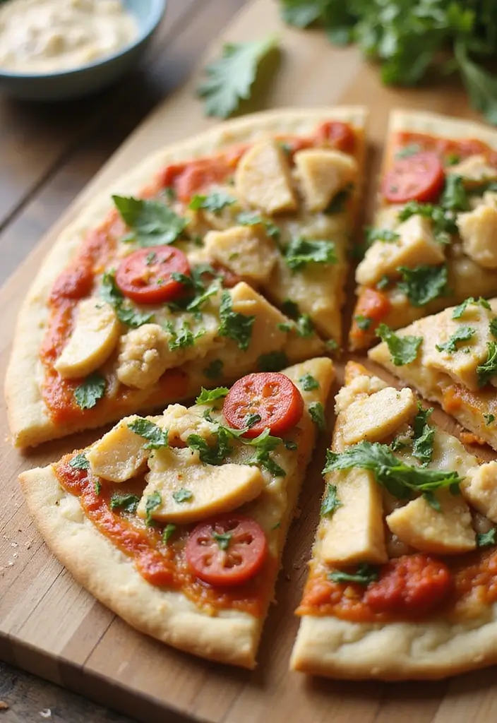 25 Keto Chicken and Cauliflower Recipes Flavorful and Filling - 21. Chicken and Cauliflower Pizza Crust