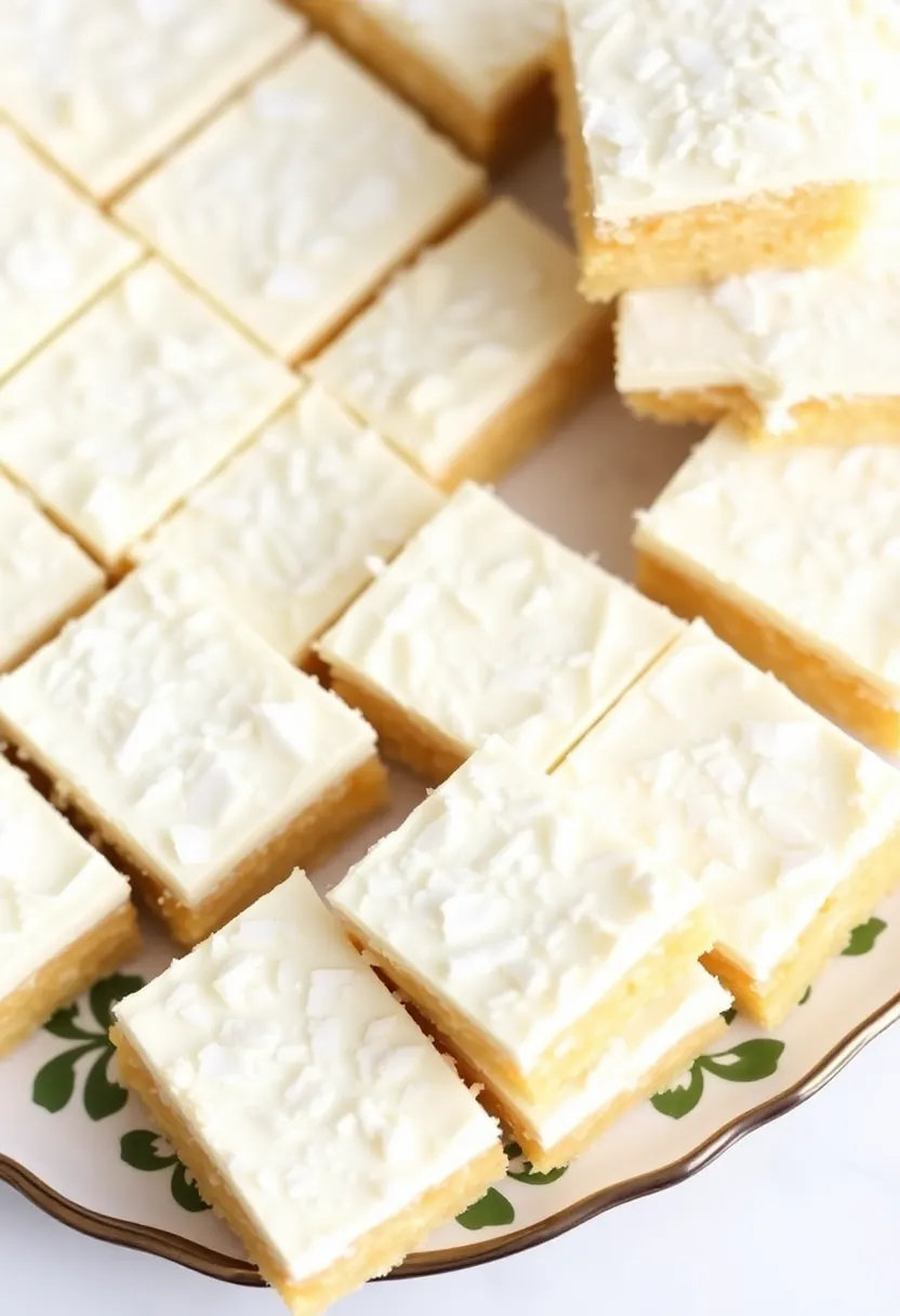 25 Keto Cream Cheese Recipes Desserts You’ll Want to Save - 17. Keto Coconut Cream Cheese Bars