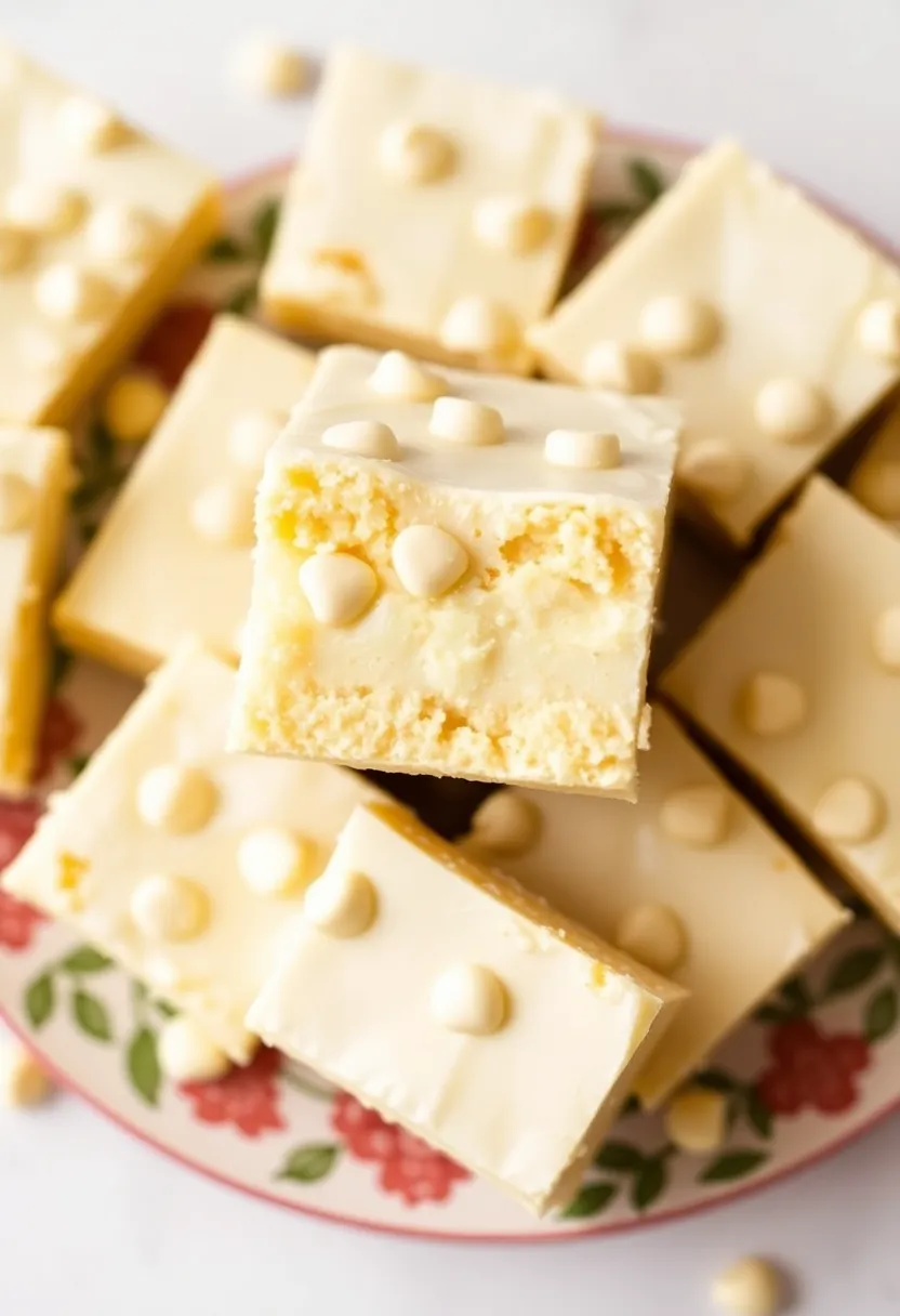 25 Keto Cream Cheese Recipes Desserts You’ll Want to Save - 23. Keto White Chocolate Cream Cheese Bars