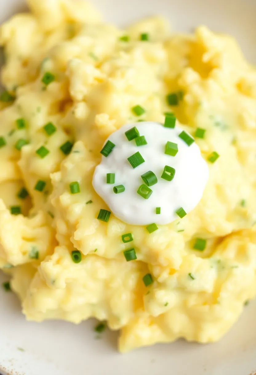 25 Keto Cream Cheese Recipes: Savory and Sweet Delights - 22. Cream Cheese and Chive Scramble