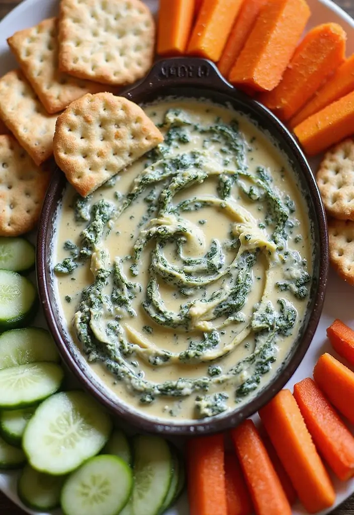 25 Keto Cream Cheese Recipes: Savory and Sweet Delights - 4. Cream Cheese Spinach Artichoke Dip