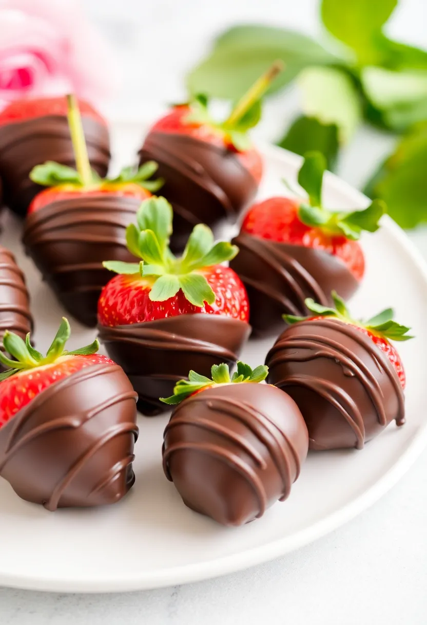 25 Keto Dessert Recipes 3 Ingredients or Less - 17. Chocolate Covered Strawberries