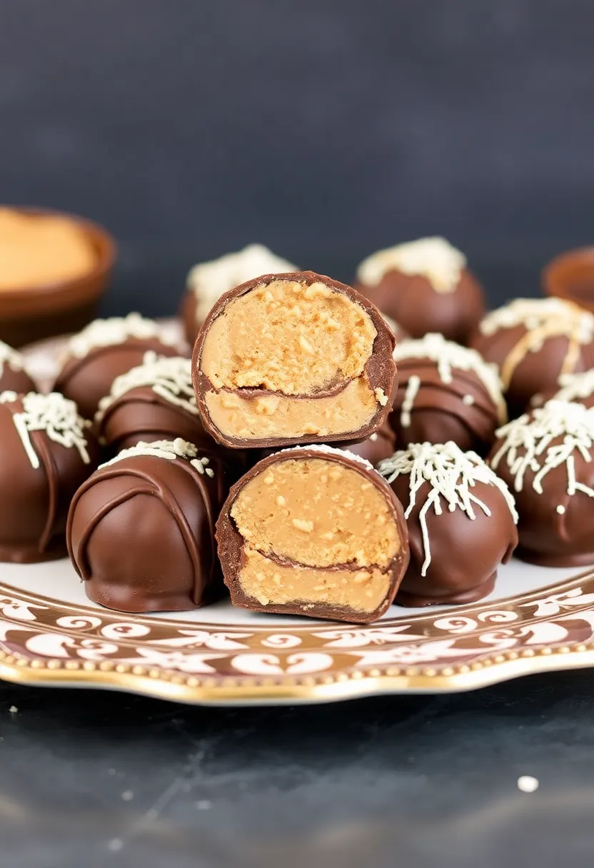 25 Keto Dessert Recipes 3 Ingredients or Less - 21. Peanut Butter Chocolate Fat Bombs