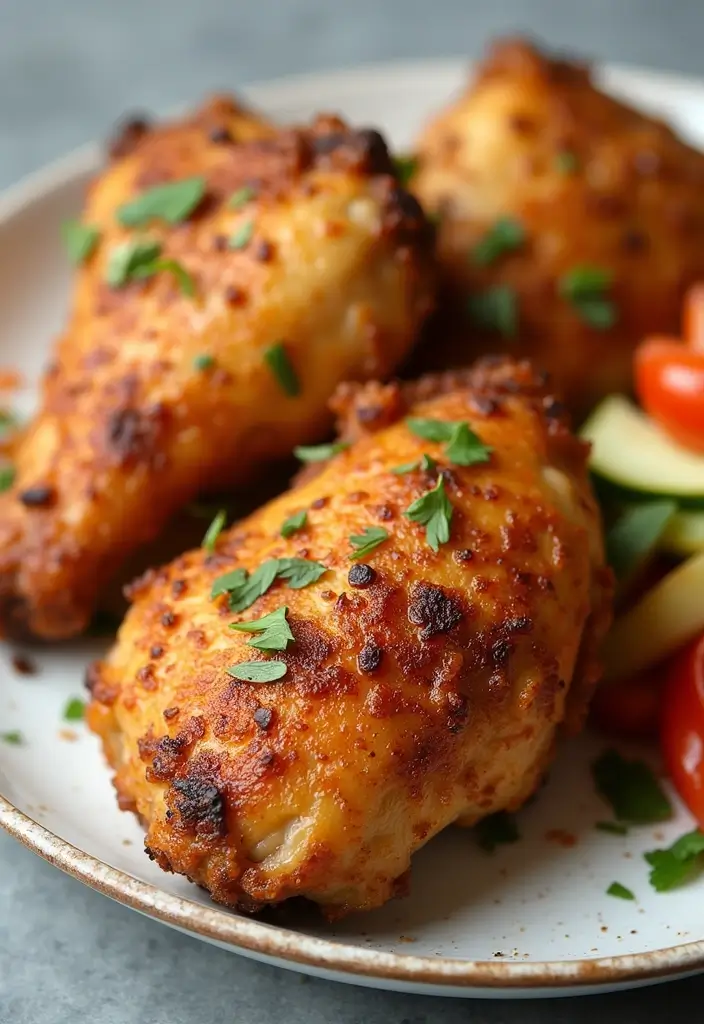 25 Keto Gluten Free Recipes Perfect for Any Meal - 12. Crispy Baked Chicken Thighs