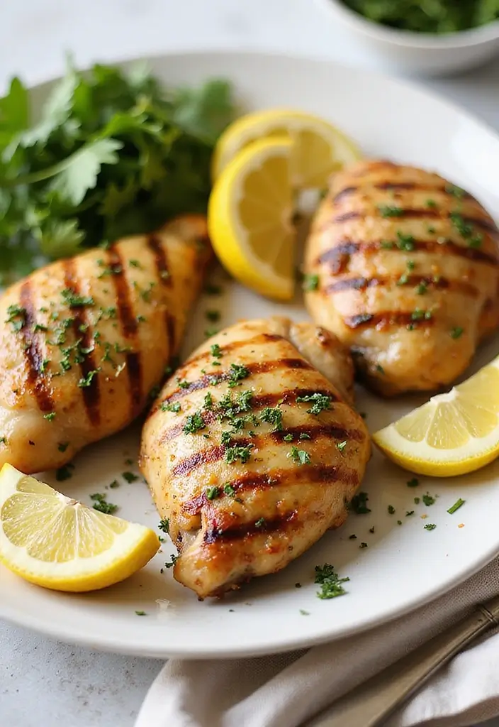 25 Keto Gluten Free Recipes Perfect for Any Meal - 19. Lemon Herb Grilled Chicken