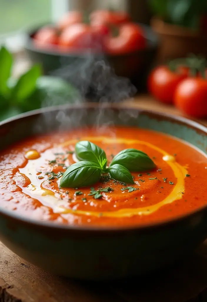 25 Keto Gluten Free Recipes Perfect for Any Meal - 25. Creamy Tomato Basil Soup