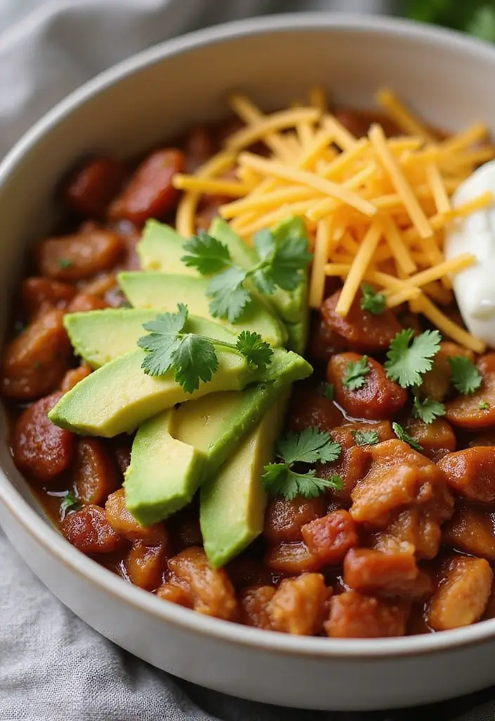 25 Keto Ground Chicken Recipes Quick and Healthy 11 25 Keto Ground Chicken Recipes Quick and Healthy - 11. Keto Ground Chicken Chili