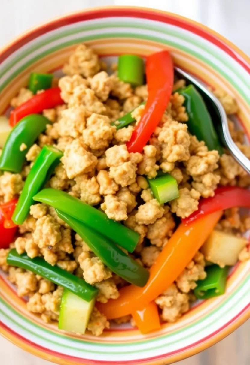 25 Keto Ground Chicken Recipes Quick and Healthy 25 25 Keto Ground Chicken Recipes Quick and Healthy - 25. Ground Chicken and Bell Pepper Stir-Fry