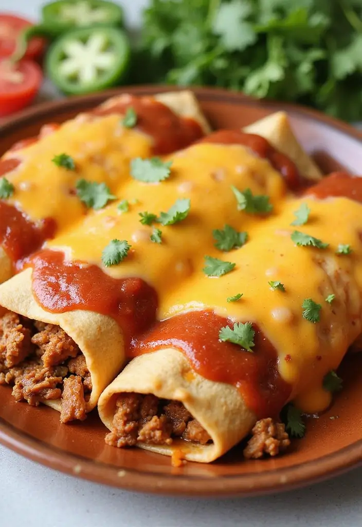 25 Keto Ground Chicken Recipes Quick and Healthy 8 25 Keto Ground Chicken Recipes Quick and Healthy - 8. Ground Chicken Enchiladas with Cheese