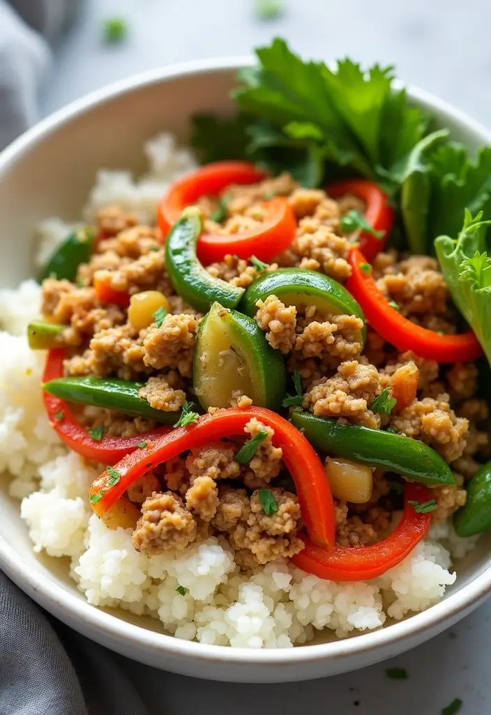 25 Keto Ground Turkey Recipes That Are Budget Friendly - 15. Turkey and Vegetable Stir-Fry