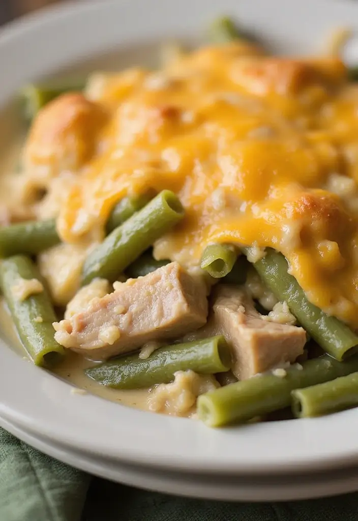 25 Keto Ground Turkey Recipes That Are Budget Friendly - 22. Turkey and Green Bean Casserole