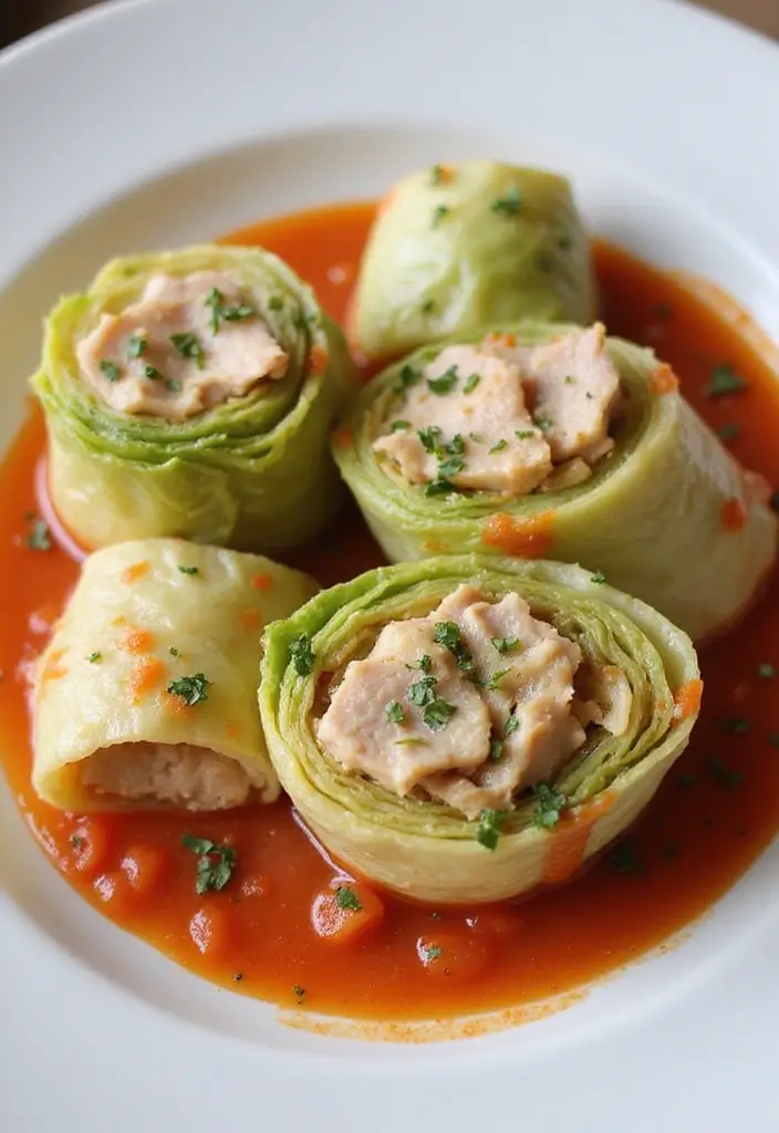 25 Keto Ground Turkey Recipes That Are Budget Friendly - 7. Turkey Cabbage Rolls