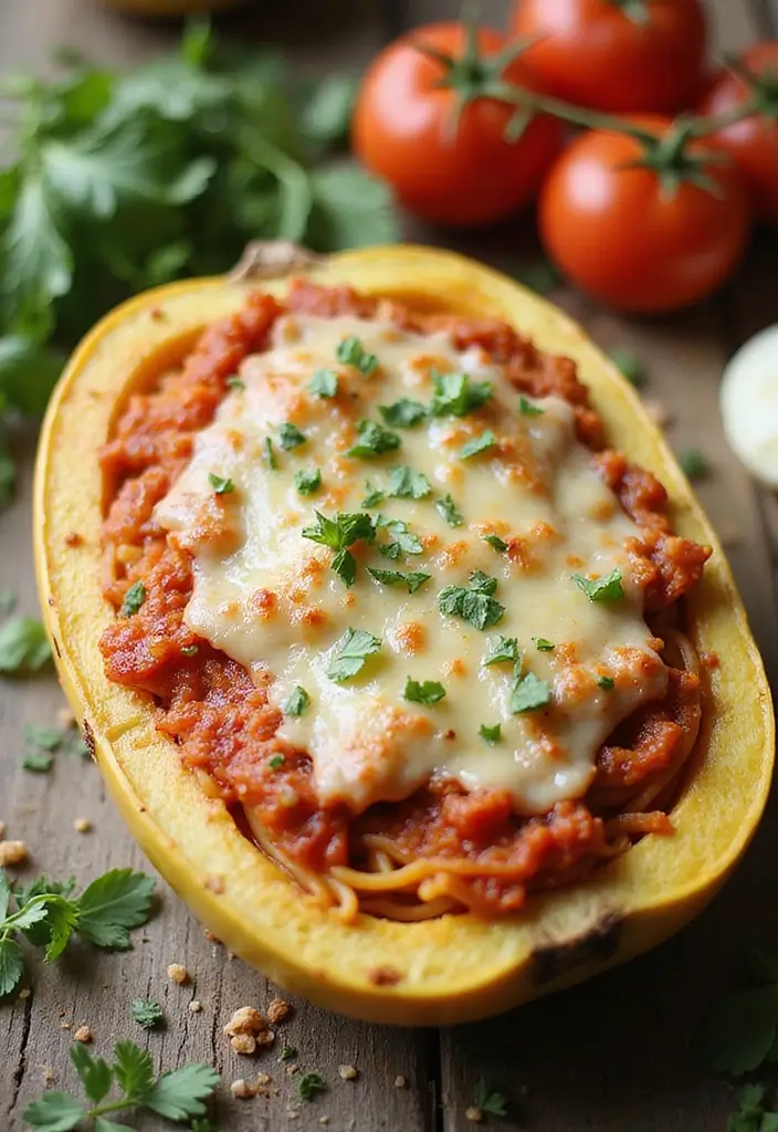 25 Keto Ground Turkey Recipes That Are Budget Friendly - 8. Spaghetti Squash Turkey Bake