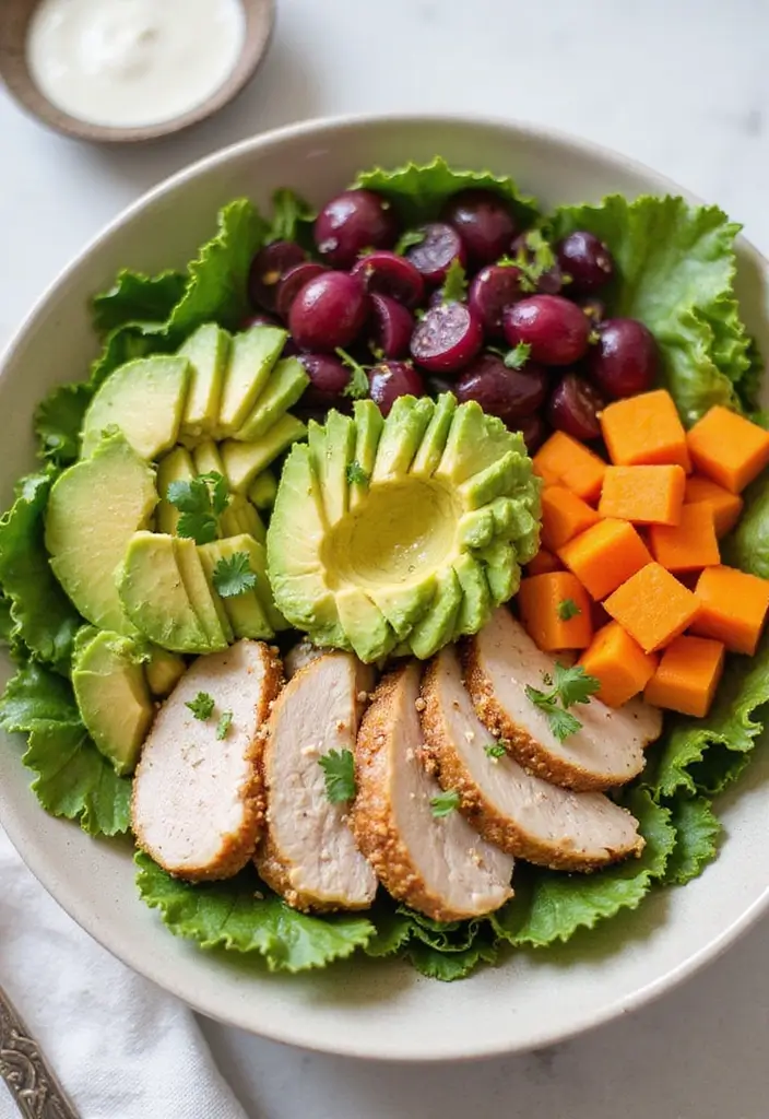 25 Keto Ground Turkey Recipes That Are Budget Friendly - 9. Turkey and Avocado Salad
