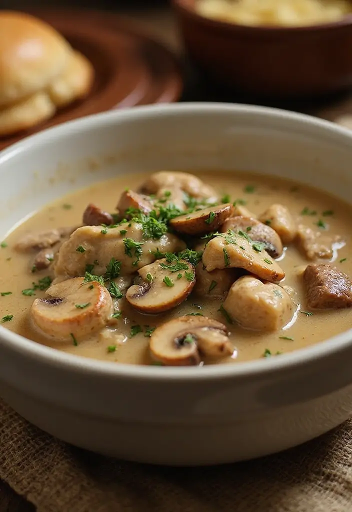 25 Keto Instant Pot Recipes Quick and Comforting 18 25 Keto Instant Pot Recipes Quick and Comforting - 18. Beef Stroganoff Soup