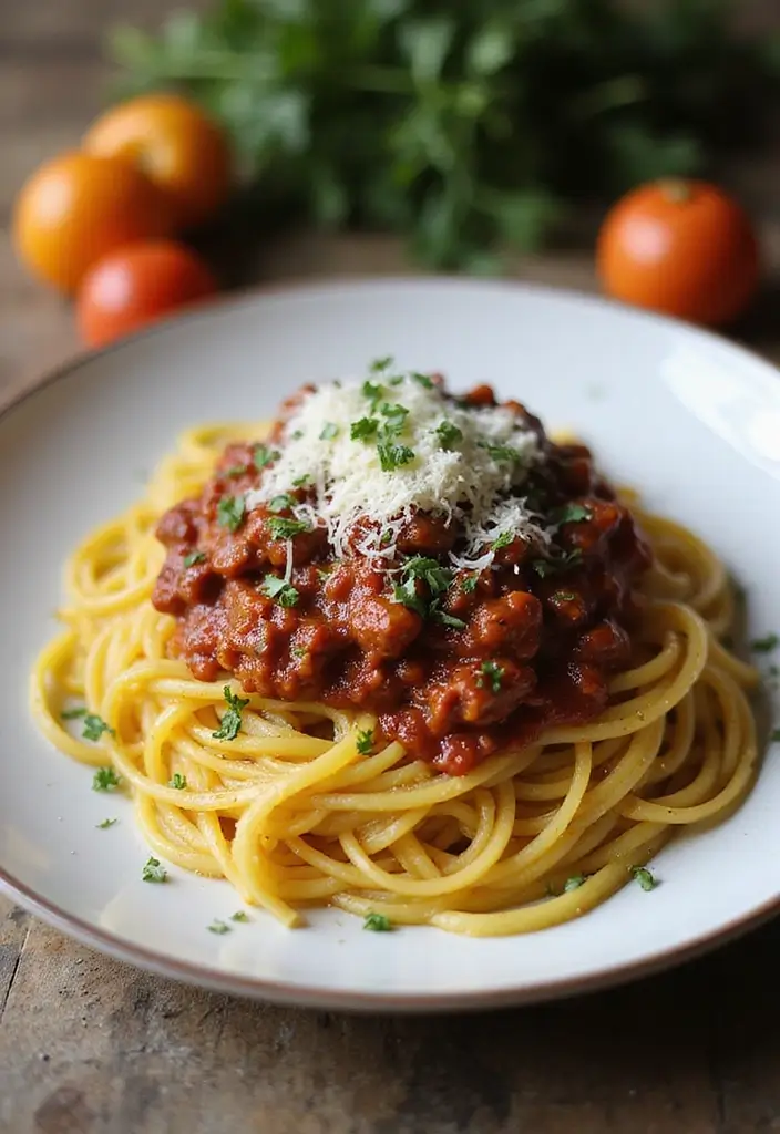25 Keto Recipes for One Person: Quick and Easy Meals for Busy Professionals 15 25 Keto Recipes for One Person: Quick and Easy Meals for Busy Professionals - 15. Spaghetti Squash with Meat Sauce
