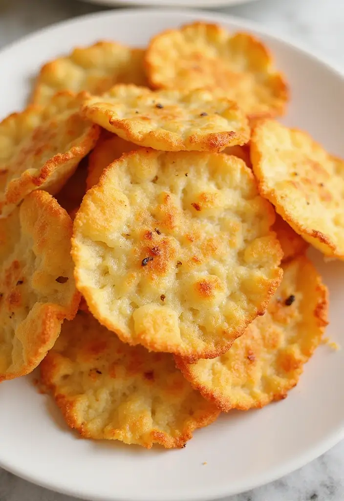 25 Keto Recipes for One Person: Quick and Easy Meals for Busy Professionals 23 25 Keto Recipes for One Person: Quick and Easy Meals for Busy Professionals - 23. Mozzarella Cheese Crisps