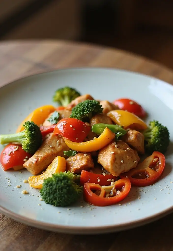 25 Keto Recipes for One Person: Quick and Easy Meals for Busy Professionals 3 25 Keto Recipes for One Person: Quick and Easy Meals for Busy Professionals - 3. Keto Chicken Stir-Fry