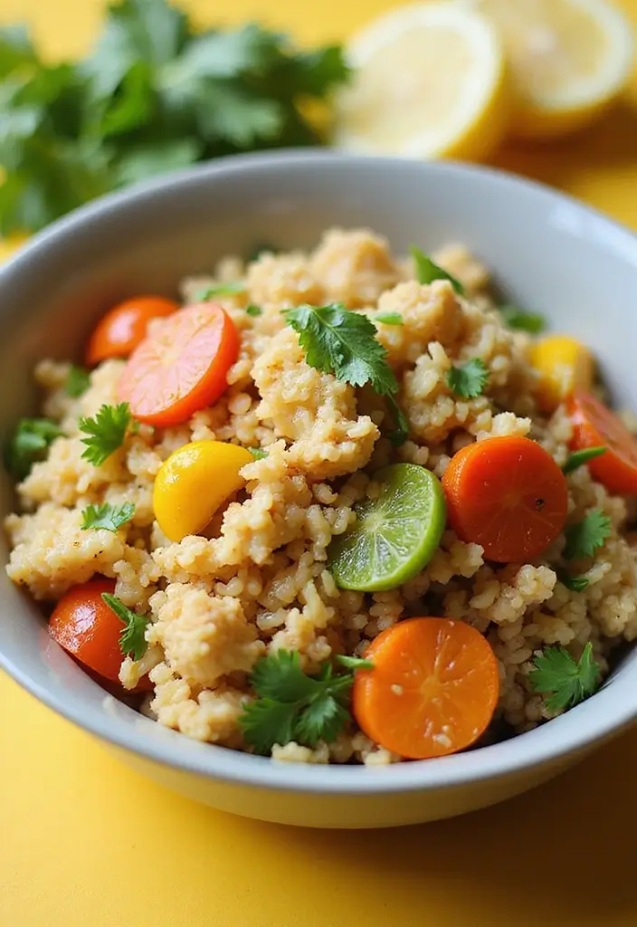 25 Keto Recipes for One Person: Quick and Easy Meals for Busy Professionals 4 25 Keto Recipes for One Person: Quick and Easy Meals for Busy Professionals - 4. Cauliflower Fried Rice