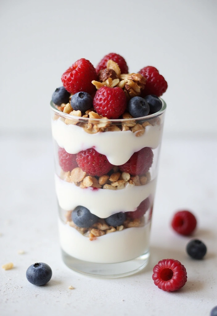 25 Keto Recipes for One Person: Quick and Easy Meals for Busy Professionals 9 25 Keto Recipes for One Person: Quick and Easy Meals for Busy Professionals - 9. Greek Yogurt Parfait