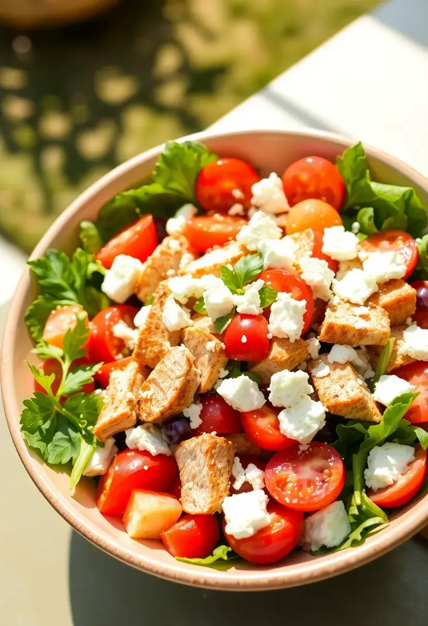 25 Keto Rotisserie Chicken Recipes Fast and Tasty - 12. Greek Chicken Salad