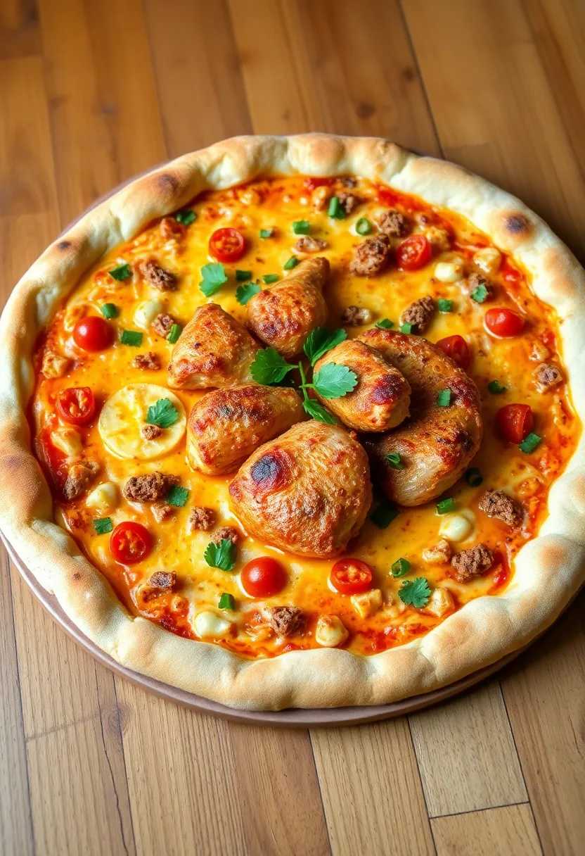 25 Keto Rotisserie Chicken Recipes Fast and Tasty - 17. Rotisserie Chicken Pizza