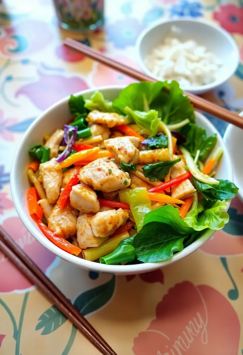 25 Keto Rotisserie Chicken Recipes Fast and Tasty - 20. Chicken Cabbage Stir-Fry