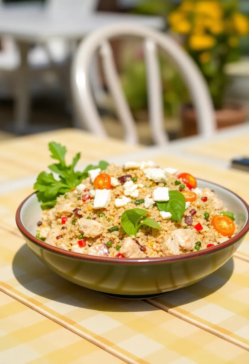 25 Keto Rotisserie Chicken Recipes Fast and Tasty - 21. Chicken Quinoa Salad