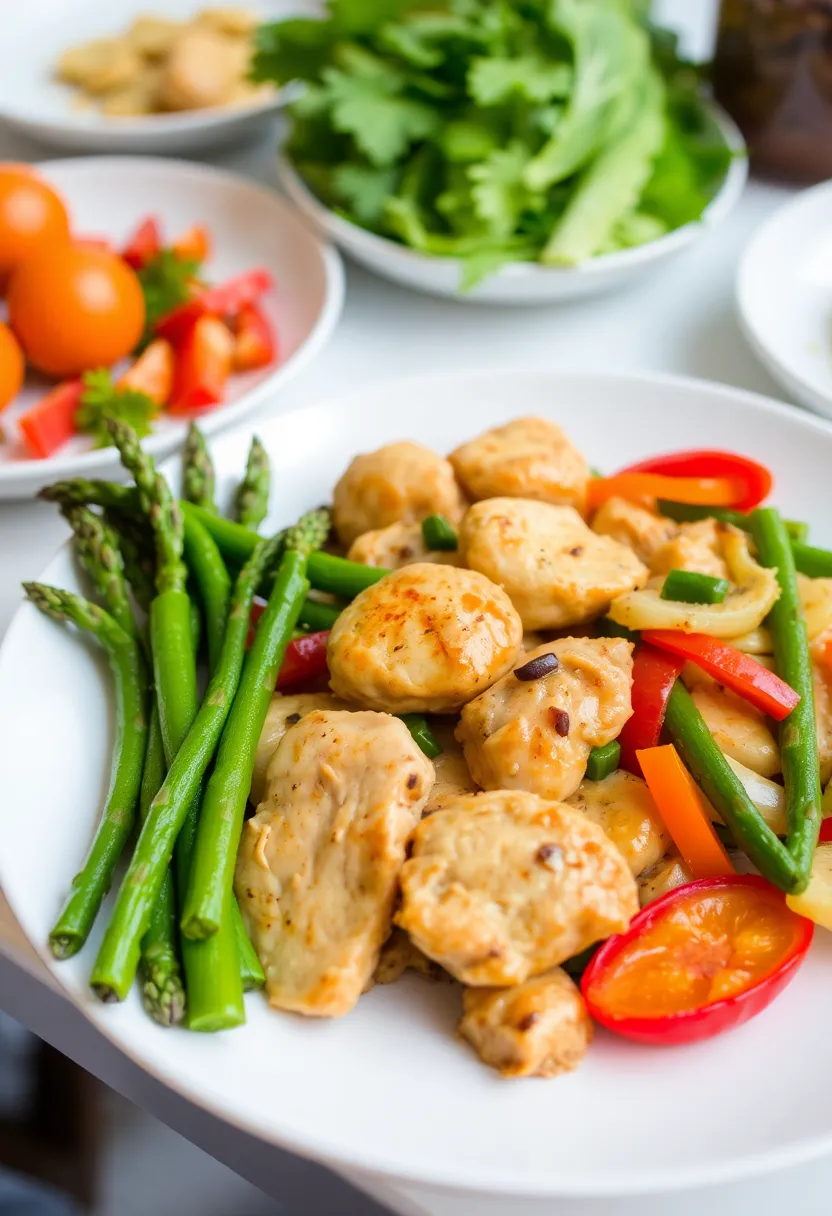 25 Keto Rotisserie Chicken Recipes Fast and Tasty - 25. Chicken and Asparagus Stir-Fry