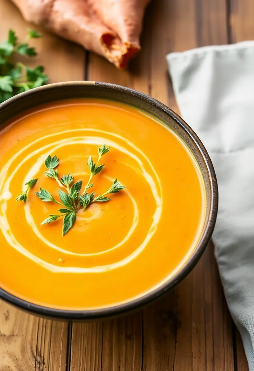 25 Keto Sweet Potato Recipes: Low Carb Alternatives 10 25 Keto Sweet Potato Recipes: Low Carb Alternatives - 10. Keto Sweet Potato Soup