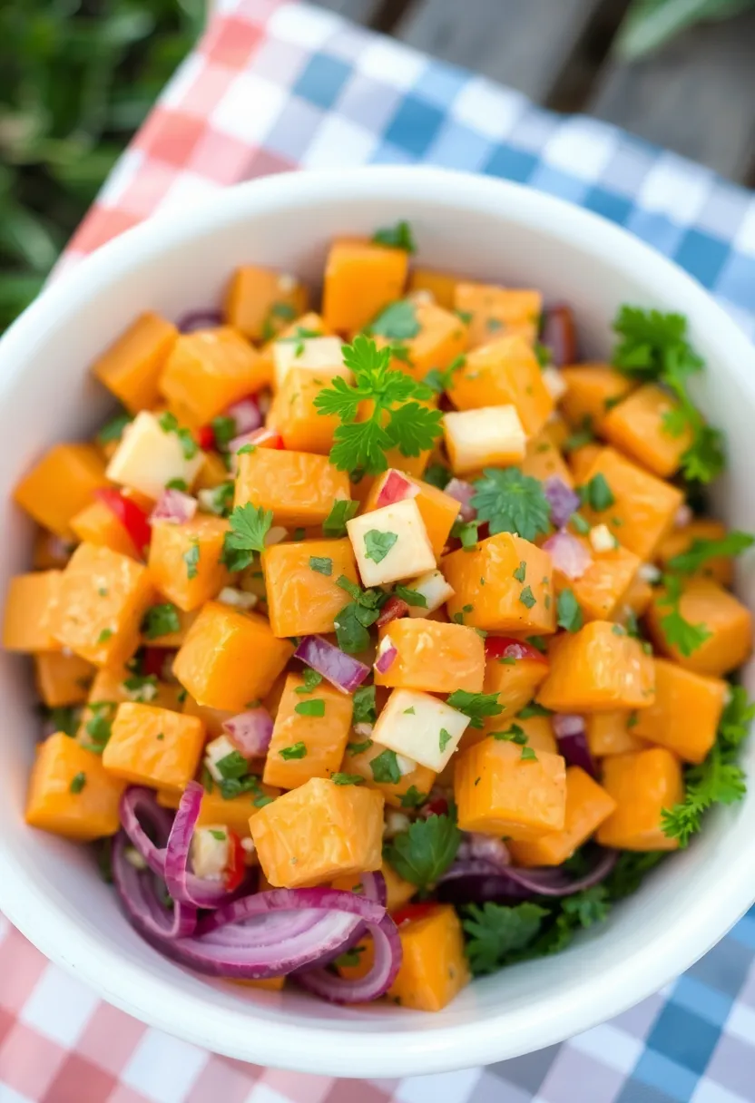 25 Keto Sweet Potato Recipes: Low Carb Alternatives 18 25 Keto Sweet Potato Recipes: Low Carb Alternatives - 18. Sweet Potato Salad