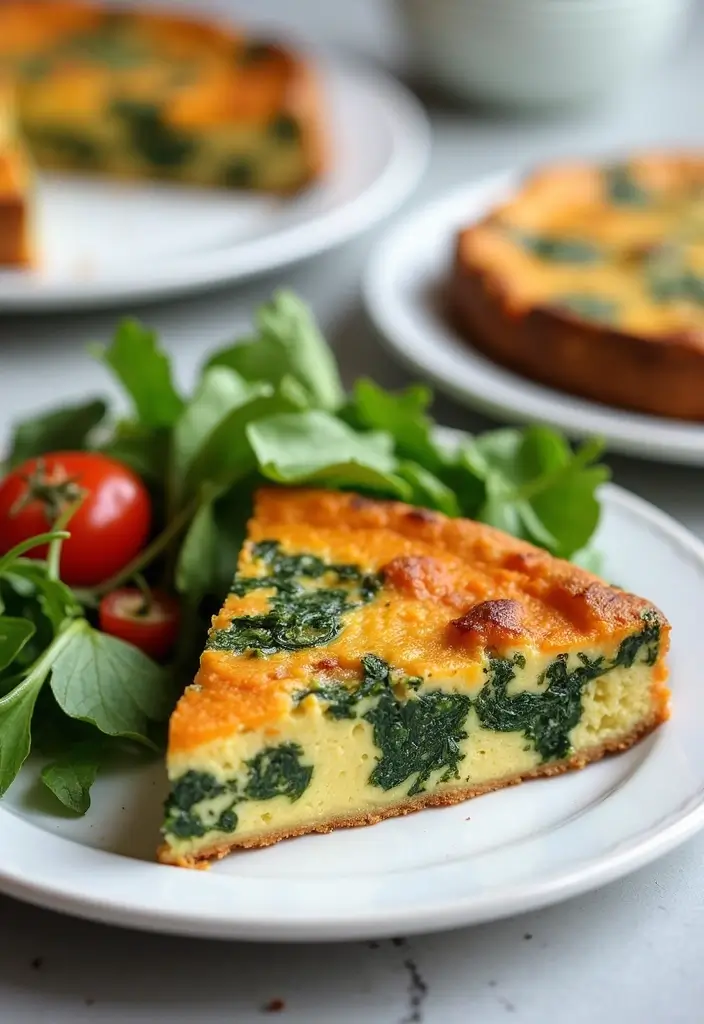 25 Keto Sweet Potato Recipes: Low Carb Alternatives 8 25 Keto Sweet Potato Recipes: Low Carb Alternatives - 8. Sweet Potato and Spinach Frittata