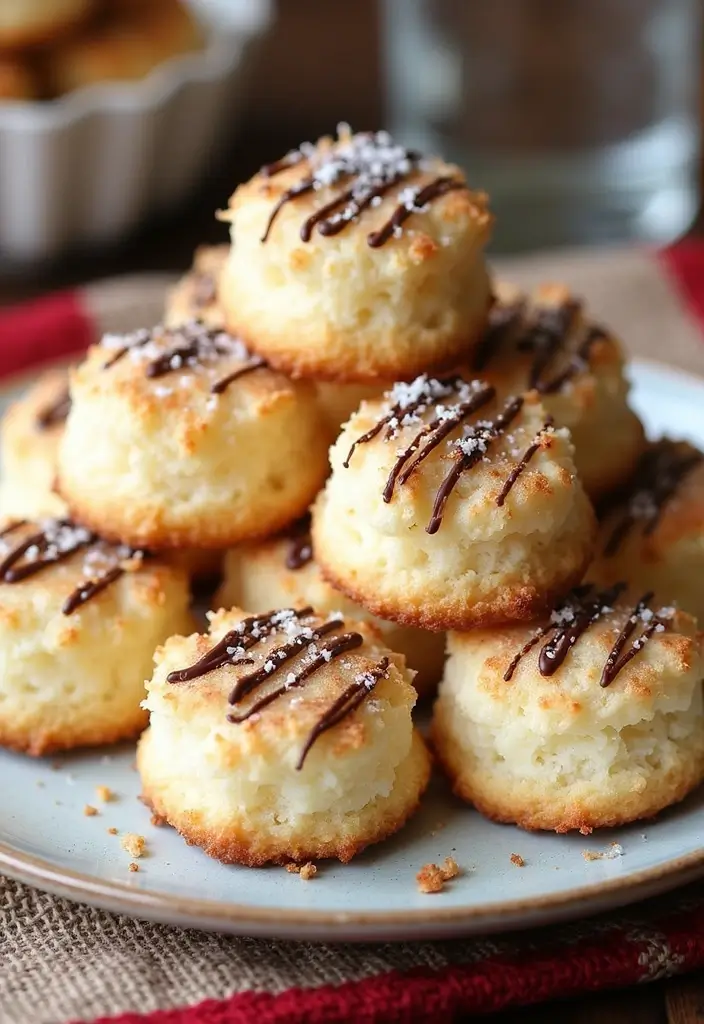 25 King Arthur Keto Flour Recipes Simple and Tasty - 14. Keto Coconut Macaroons
