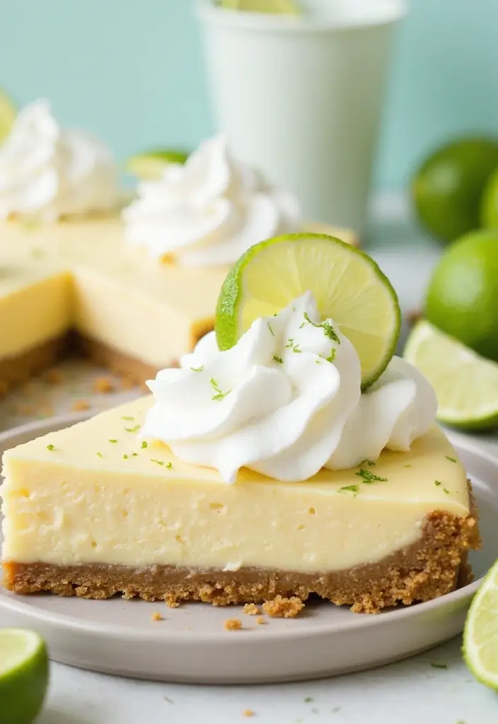 25 No Bake Keto Cheesecake Recipes That Always Impress - 20. Key Lime No Bake Keto Cheesecake