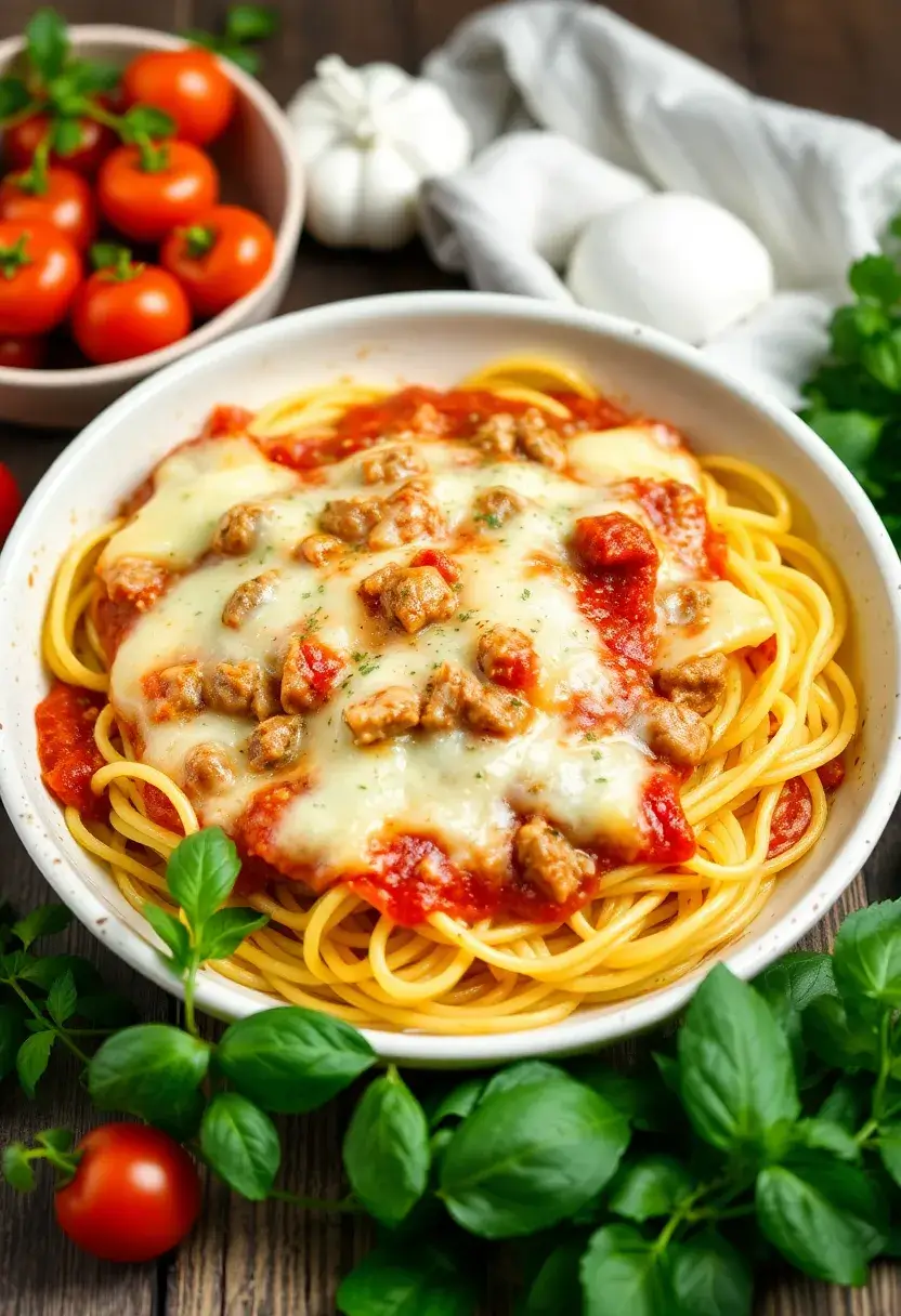 26 Easy Keto Ground Beef Recipes Family Friendly - 10. Spaghetti Squash Beef Bake